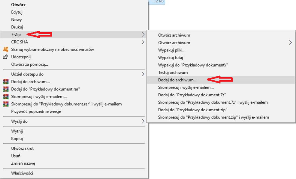 szyfrowanie wiadomości mailowych w 7 - ZIP szyfrowanie wiadomości mailowych w 7 - ZIP